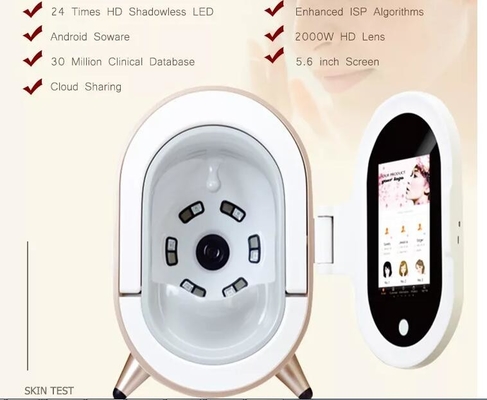 Çoklu Spektral 45W Cilt Analiz Makinesi Ayna Android Platformu